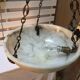 Suspension marble and bronze cacker - Art Deco - 1920
