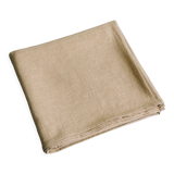 Sand washed linen tablecloth