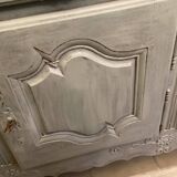 Low sideboard with four doors and four drawers