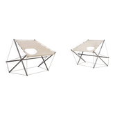 Jacques-Henri Varichon, rare pair of Galaxie armchairs, Steiner, 1969