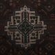 Vintage Turkish hallway rug 112x450 cm
