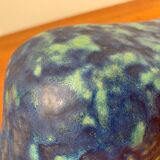 Ancient German sculpture Taurus in pottery by Otto Keramik.