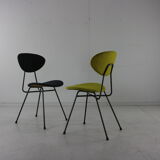 Set of two dining chairs designed in 1955 by Rob Parry and Emile Truijen