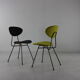 Set of two dining chairs designed in 1955 by Rob Parry and Emile Truijen