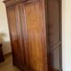 2-door wardrobe in solid cherry wood – Atelier Bonsecours