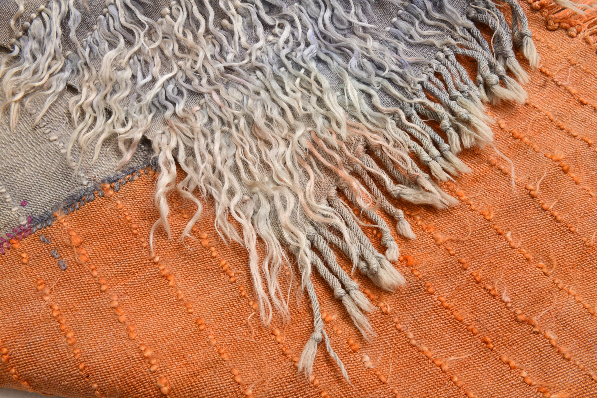 Handmade wool kilim rug 104x155cm