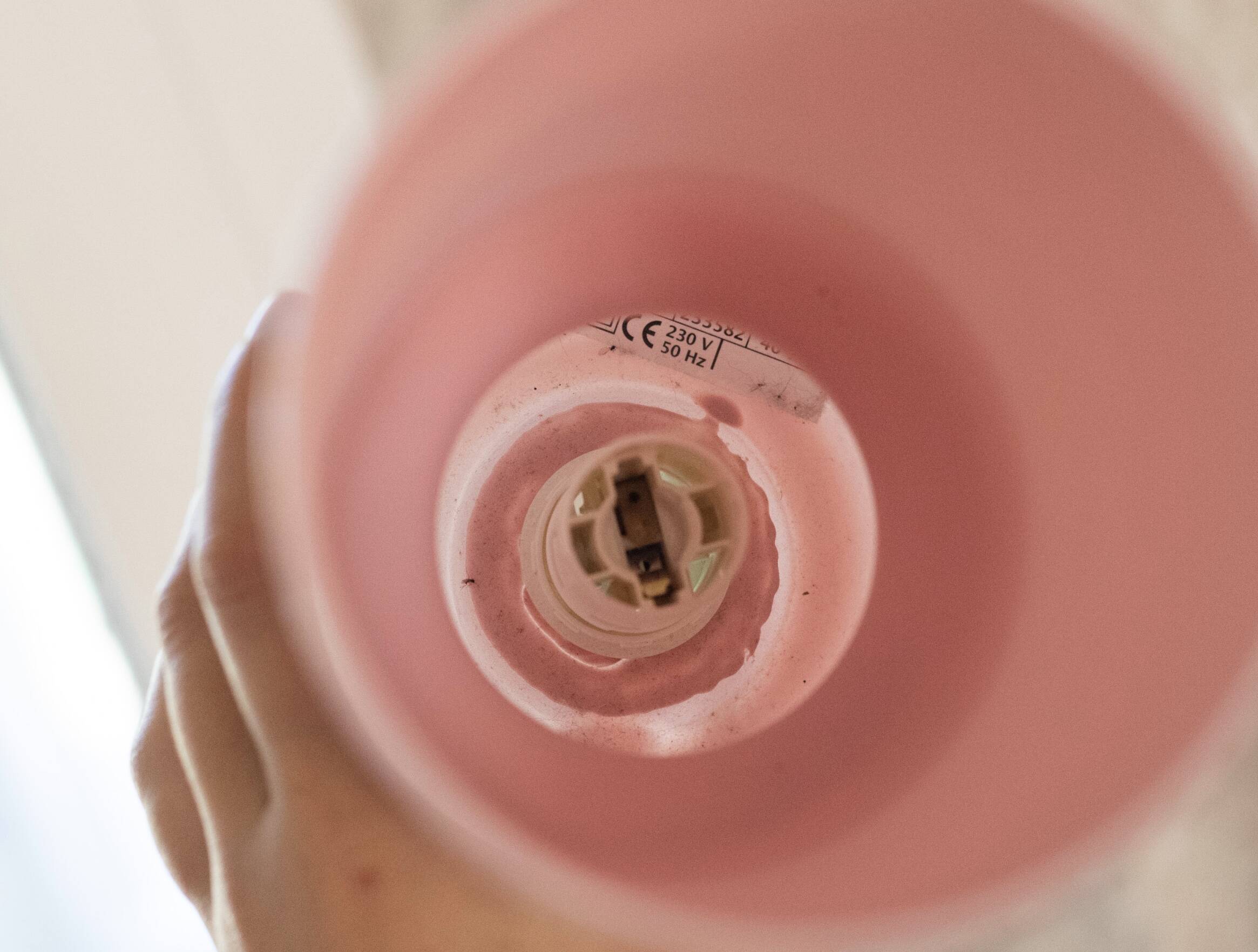 Lykta style bedside lamp from Ikea