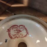 Iron earth compote bowl