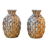 Pineapple salt and pepper shaker Mauro Manetti 70s