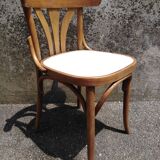 5 vintage bistro chairs