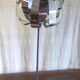 XL table lamp in chrome metal by Seylumiere - 70s/80s