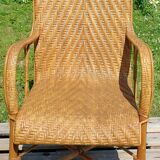 Rattan armchair