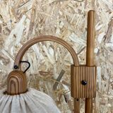 Floor lamp Domus pine Danish design Denmark, 60/70