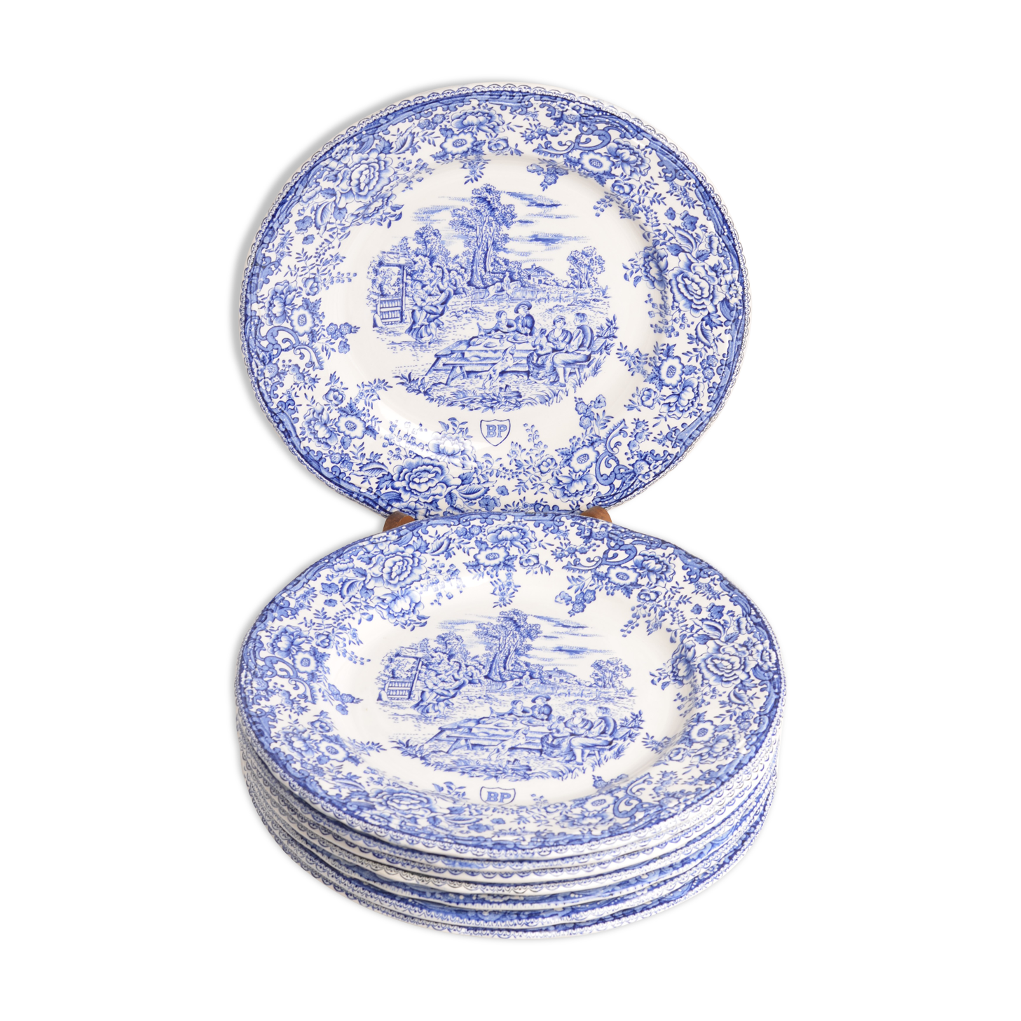 8 flat plates English style