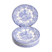 8 flat plates English style