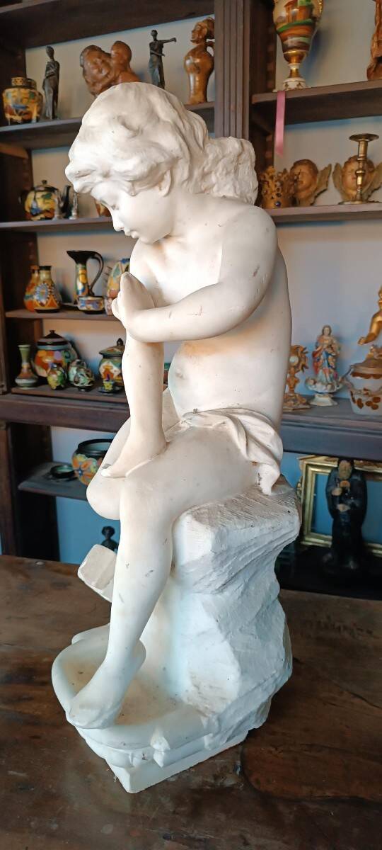 Large 19th century marble sculpture