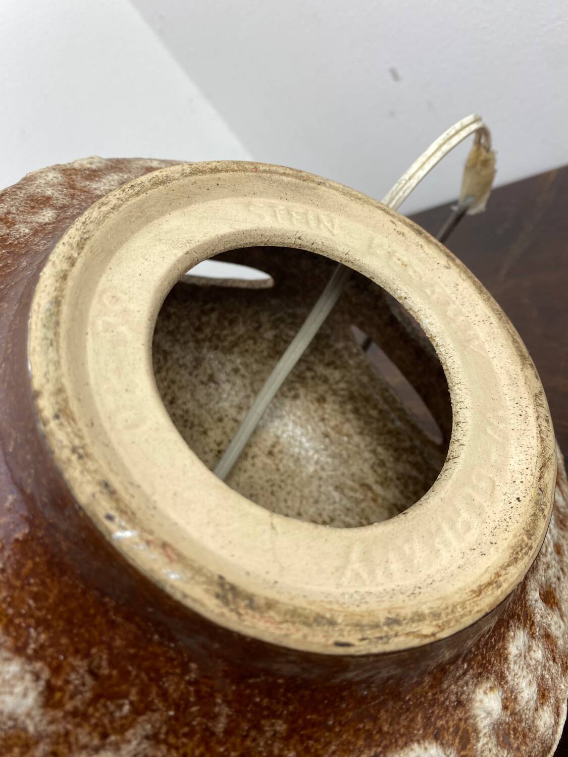 Stein Keramik West Germany lamp base