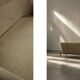 Mid-Century Scandinavian Modern 2Seater Brown Fabric Grace Sofa  from Ikea