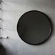 Mid-century scandinavian round wooden mirror, 1960s, 70 cm