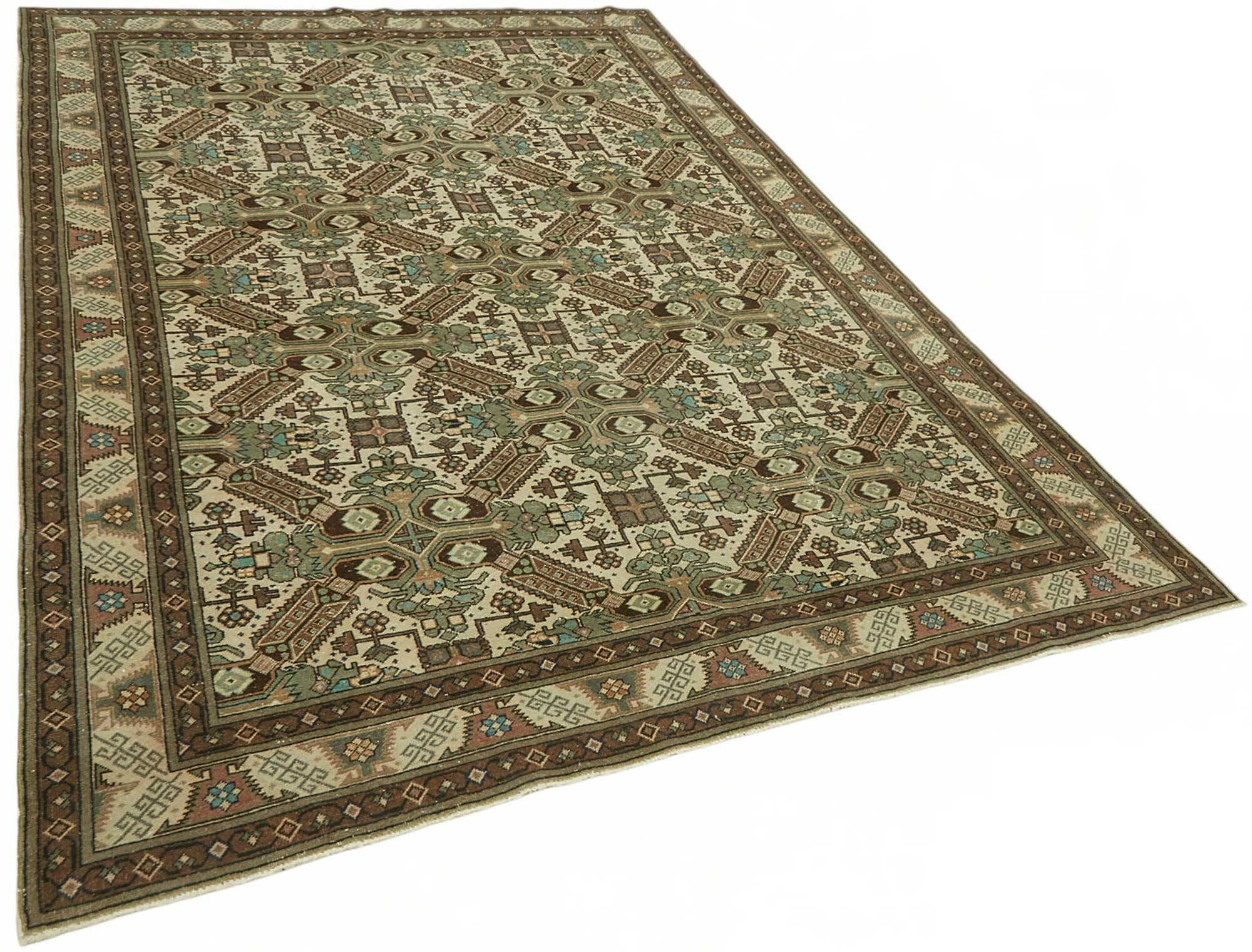 Turkish Wool Vintage Kayseri Rug 190 cm x 288 cm