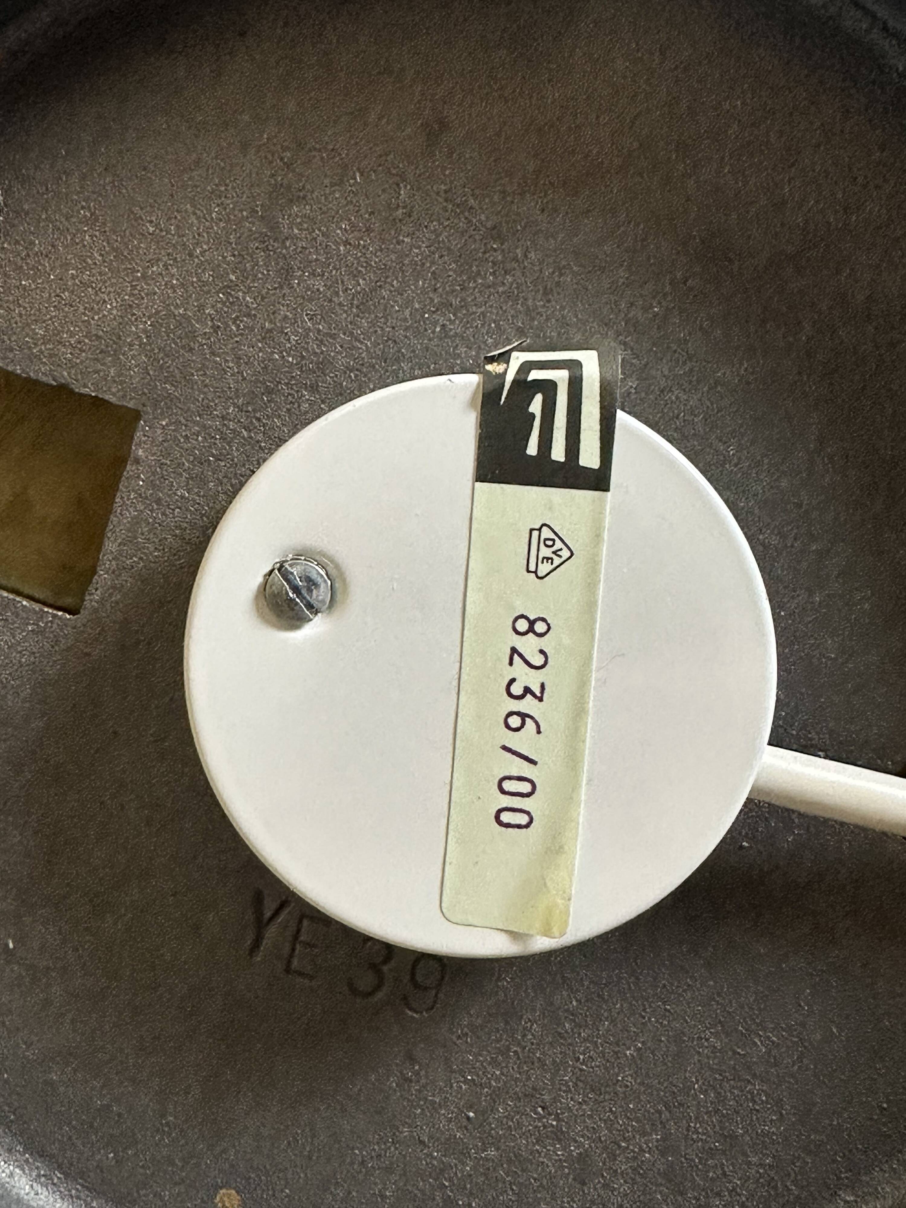 60s 70s 2-bulb adjustable floor lamp by Cosack Leuchten Germany