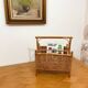 Rattan magazine rack - 60s/70s - Riviera spirit