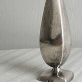 Petit vase soliflore en métal