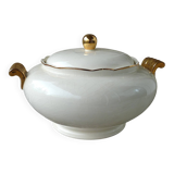 Soup tureen - vegetable bowl Villeroy & Boch Mettlach ivory and gold