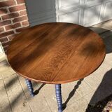 Table rustique à battants