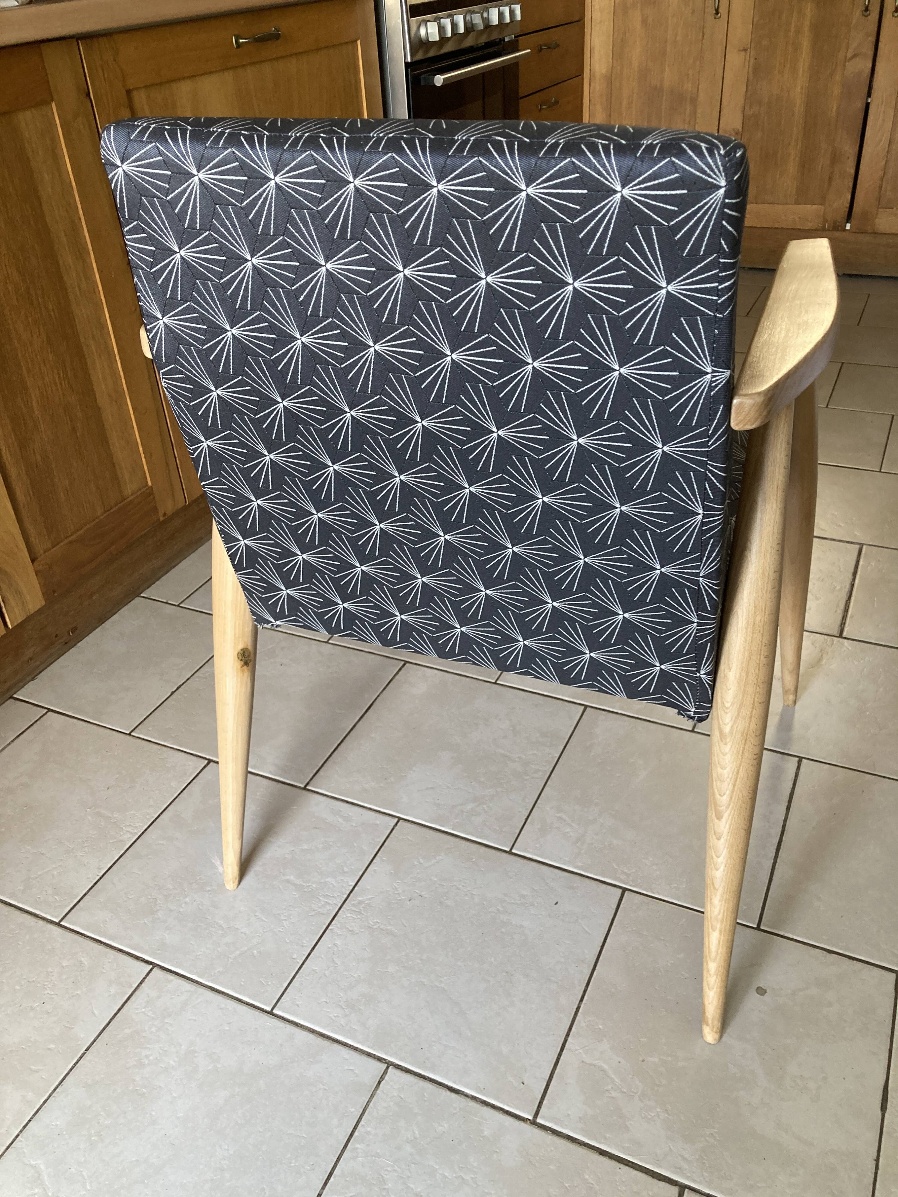 Pair of Stella armchairs