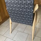 Paire de fauteuils stella