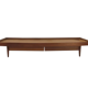 Vintage mid century daybed teak design with drawers