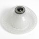 Original large Mid Century double glass ceiling lamp by Wilhelm Wagenfeld f