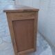 Vintage wooden buffet with a waxed finish, 2 sliding doors.