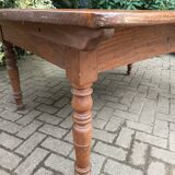 Large farmhouse table, 19th century