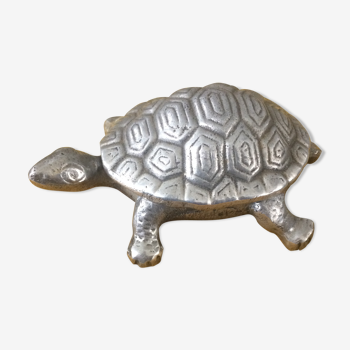 Vintage turtle shaped box