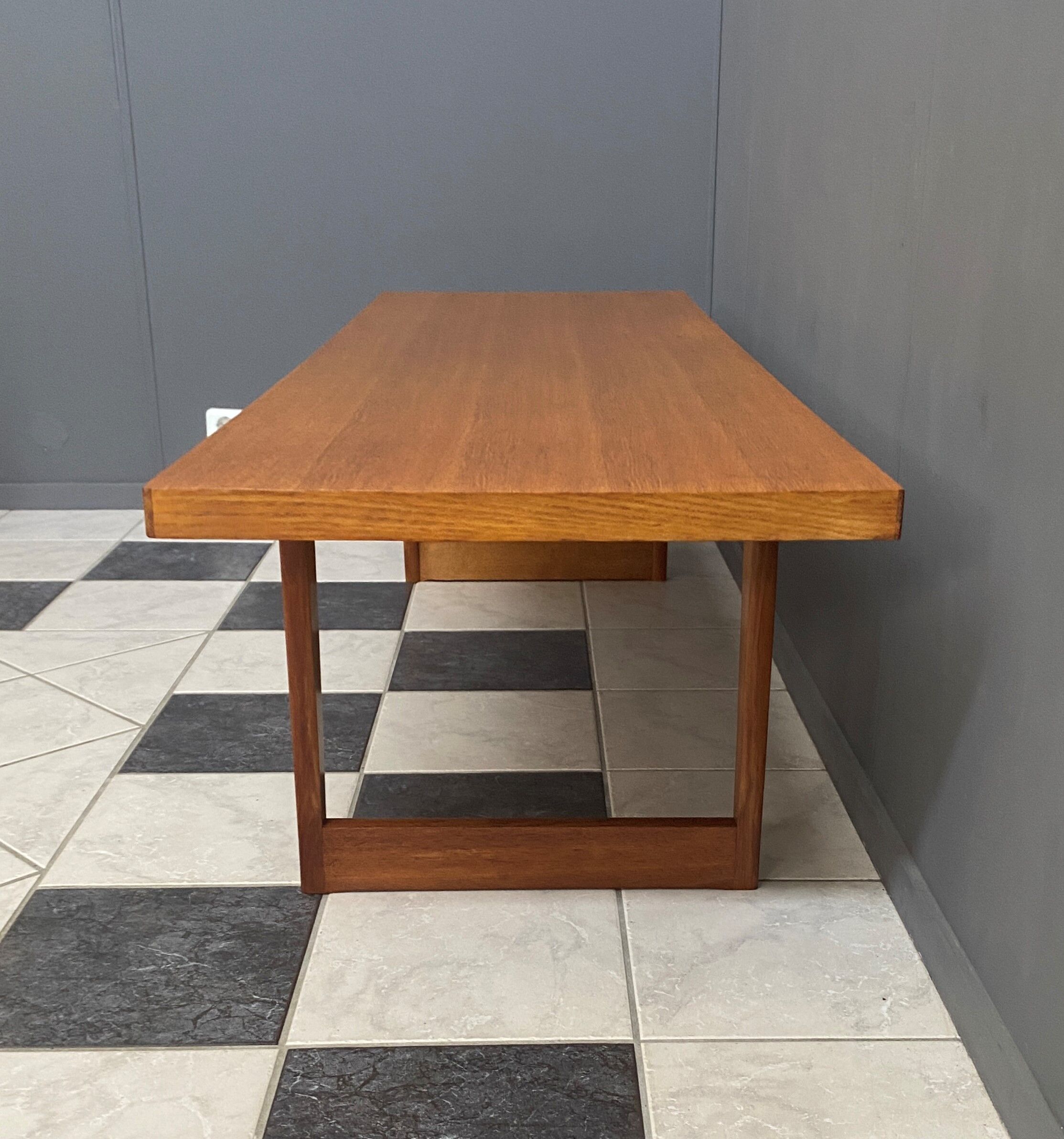 Oak coffee table 1960s