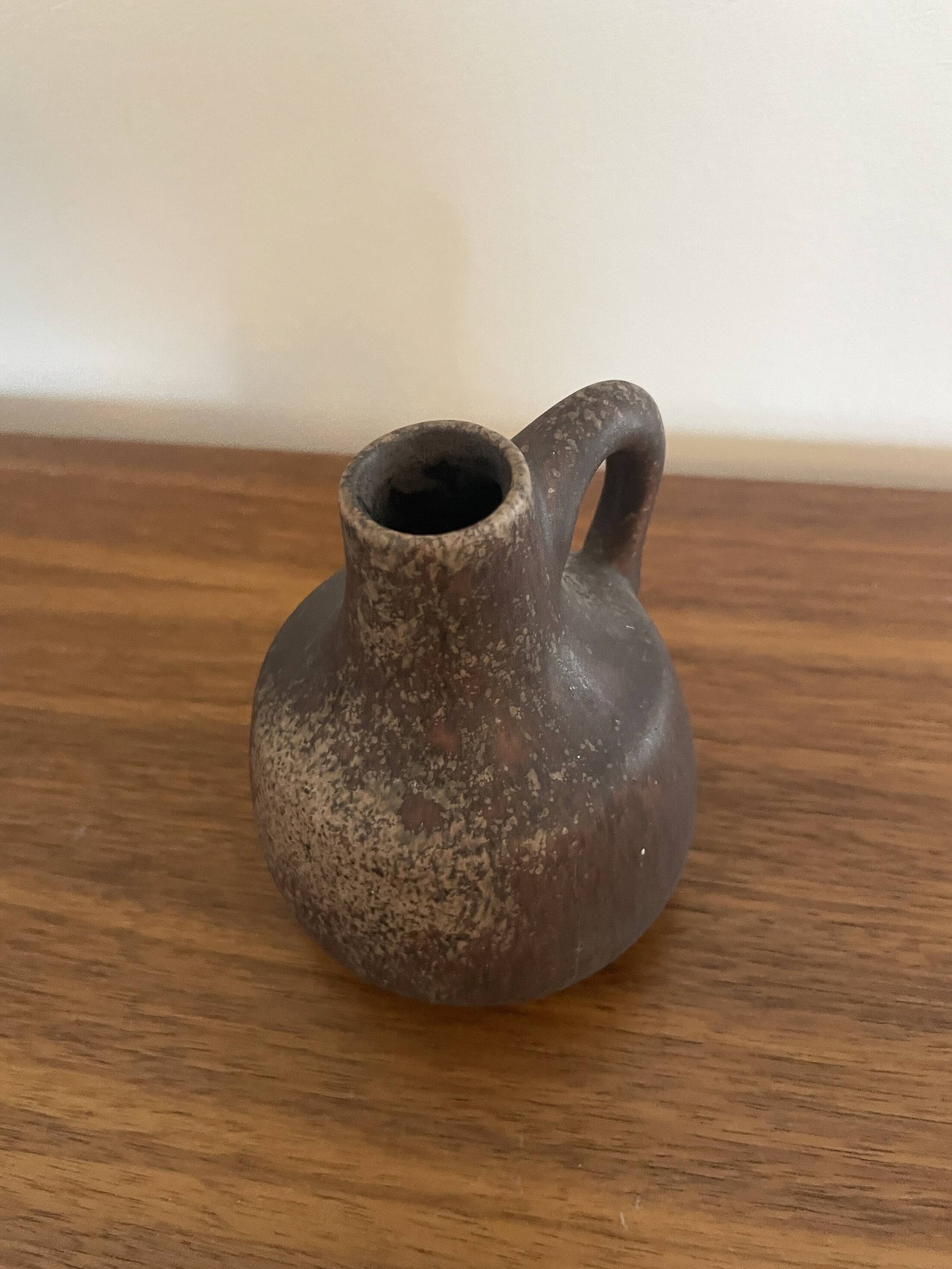 Set of 3 vintage brutalist ceramics