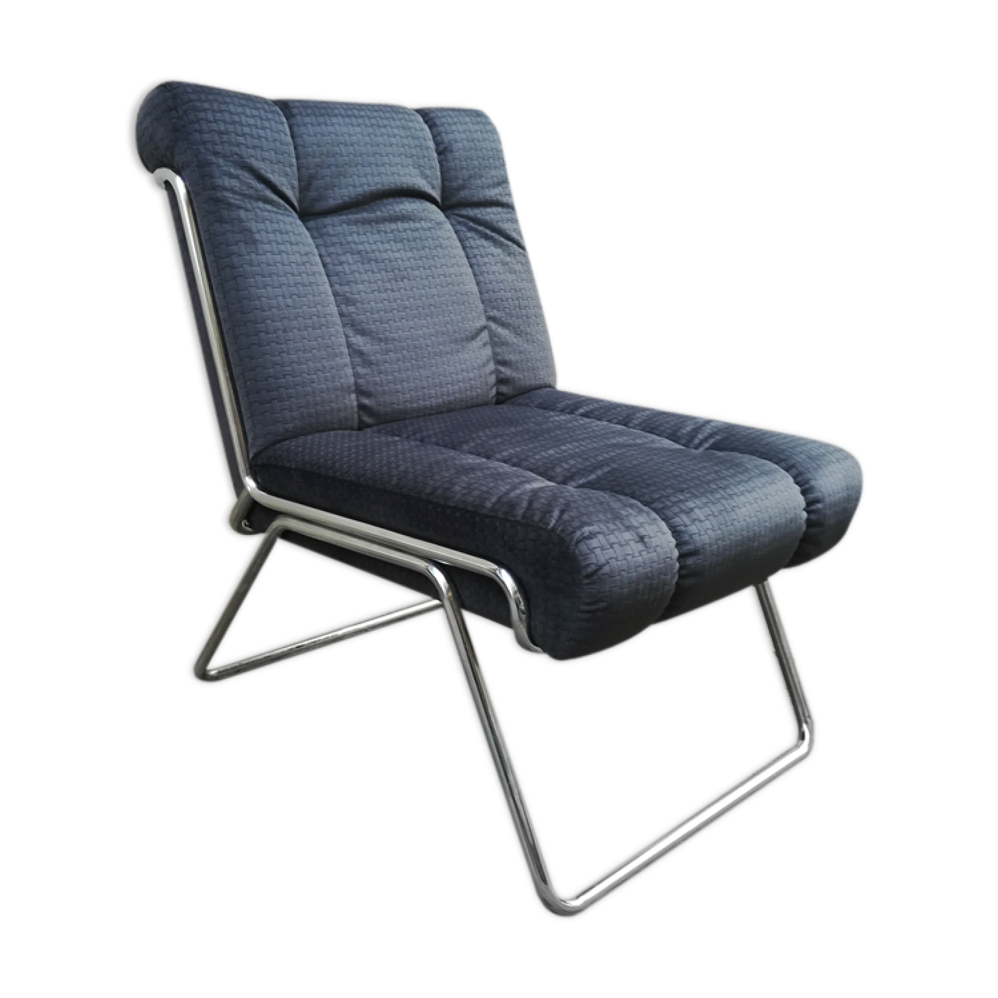 Tubular armchair design 1970