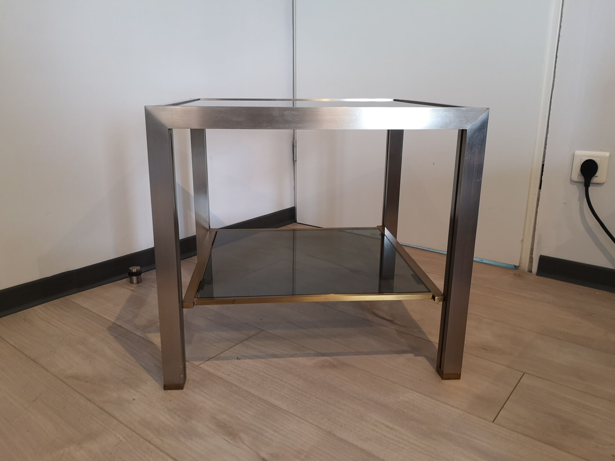 Table basse Roméo Rega vintage 1970