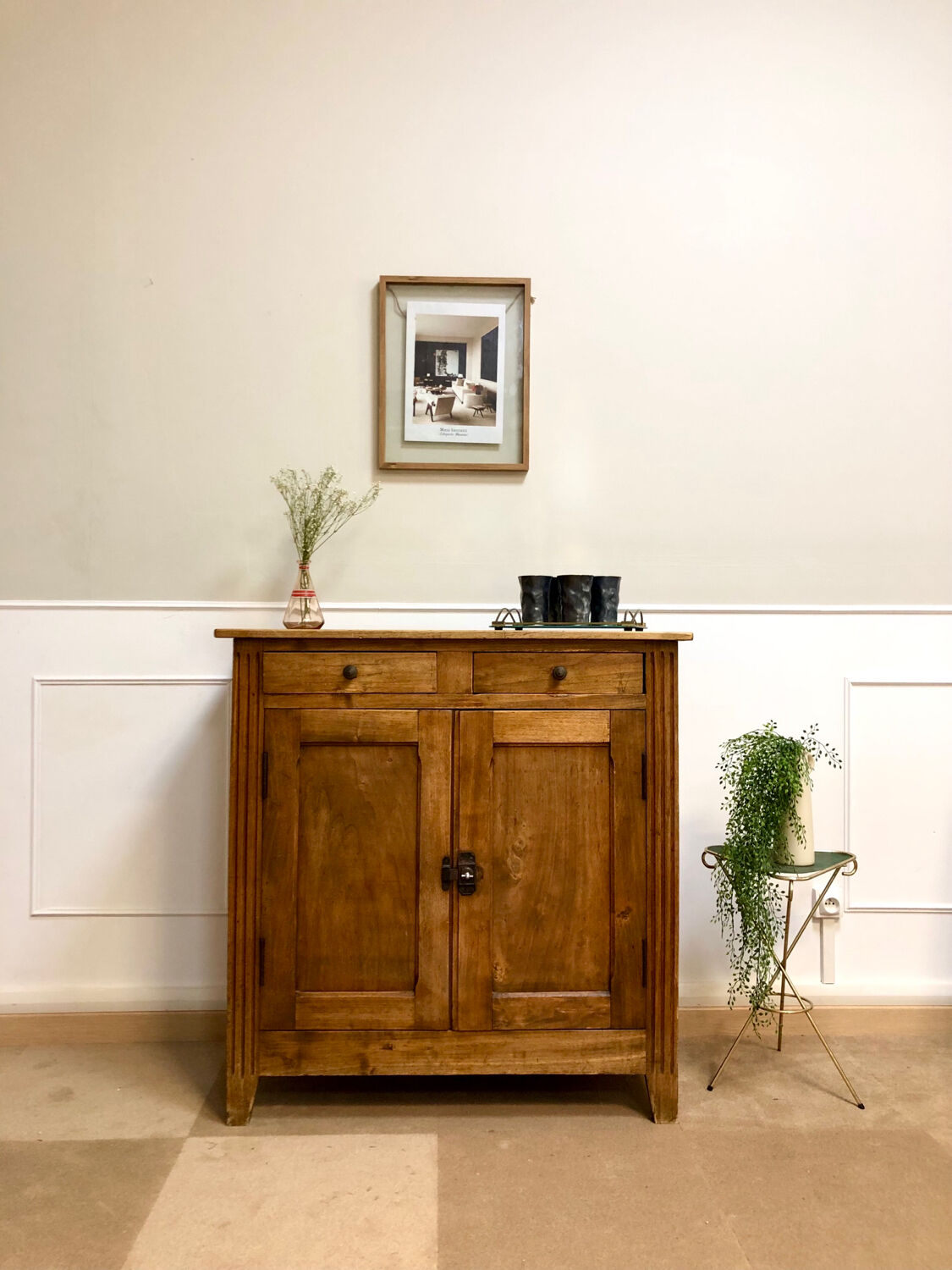 Parisian solid wood sideboard