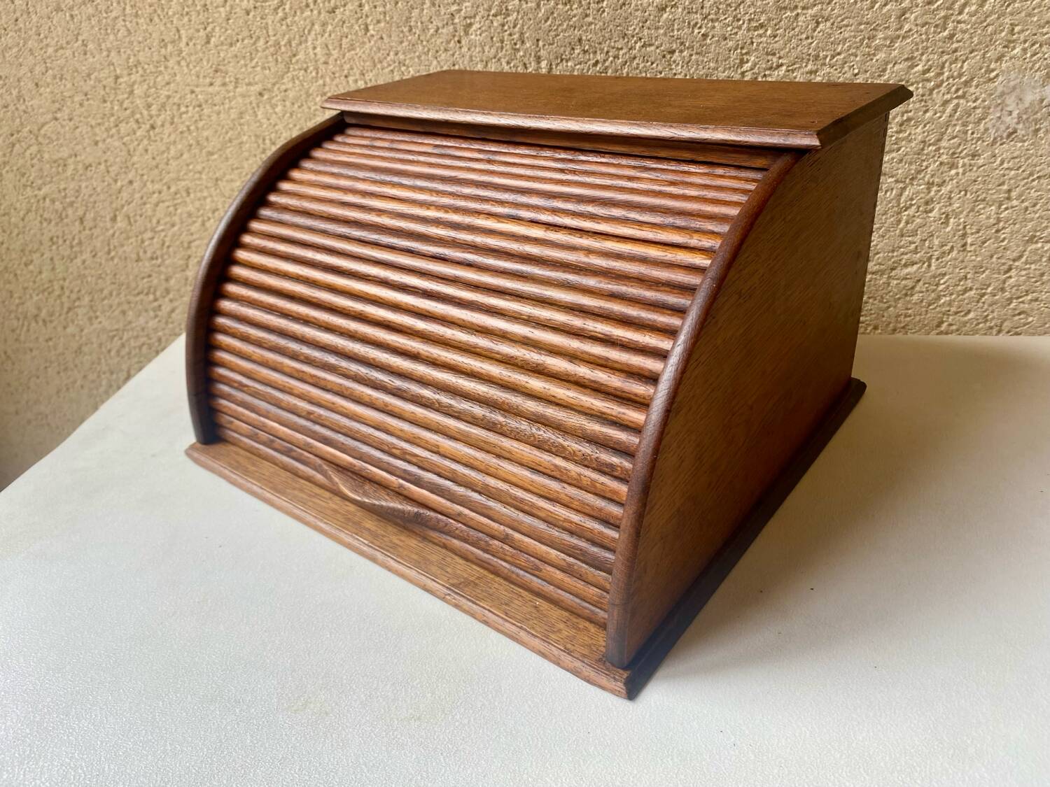 Office storage with plain curtains France JM Paillard vintage design bauhaus art deco 1900