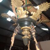 Restoration bronze chandelier