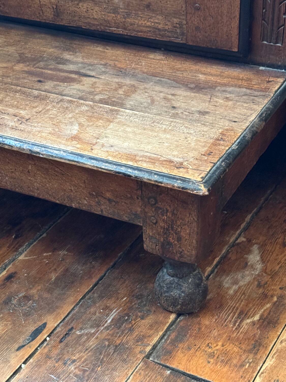 Louis XIII period bar cabinet