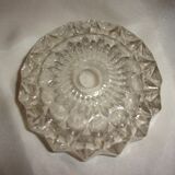 Chiseled glass ashtray 50/60