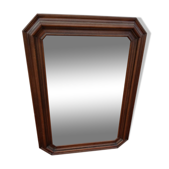Mirror wood frame