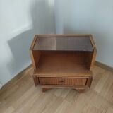 Vallin wardrobe and bedside table