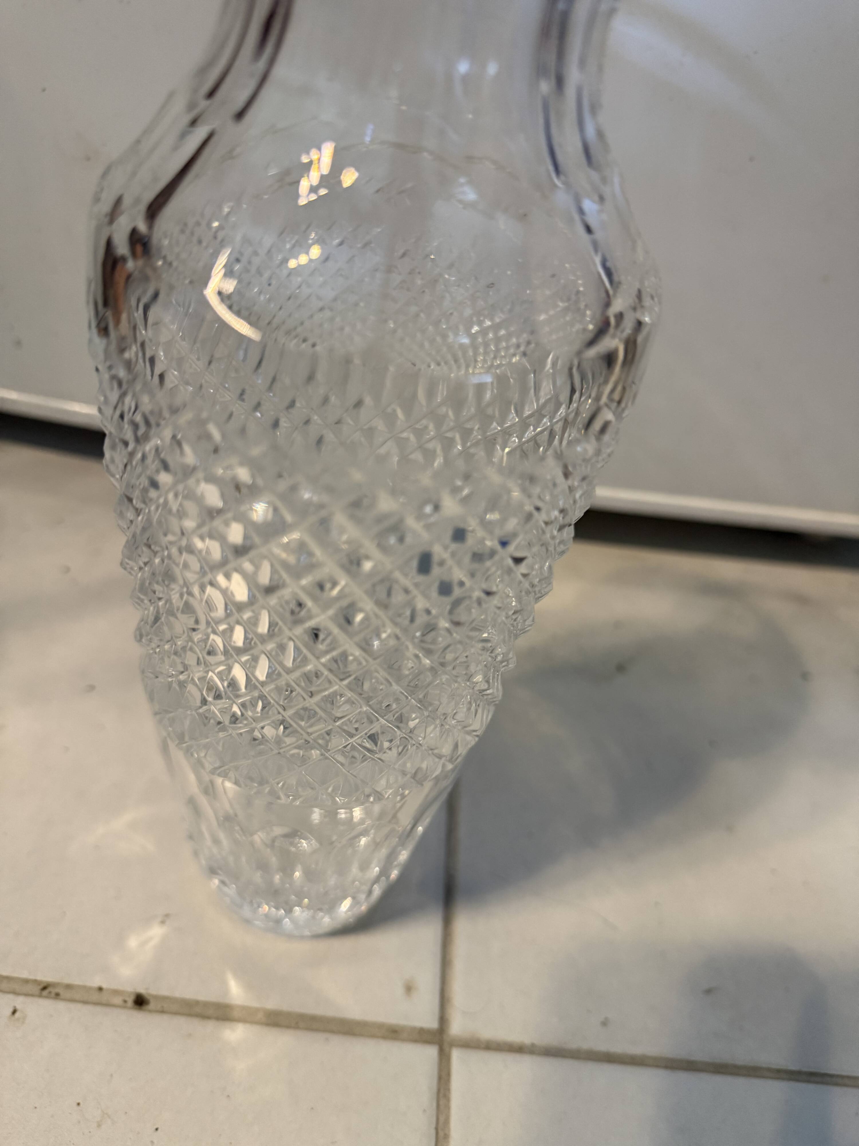 St Louis crystal vase