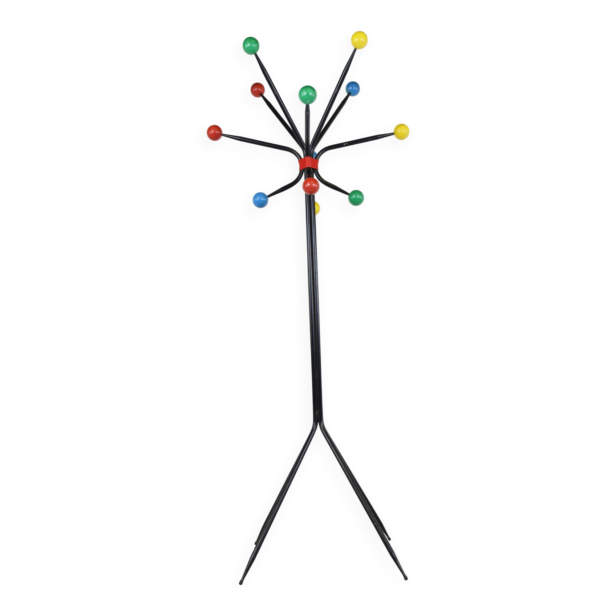 Porte-manteau atomique des années 50, milieu du siècle.