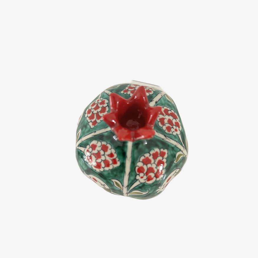 Large ceramic candle holder